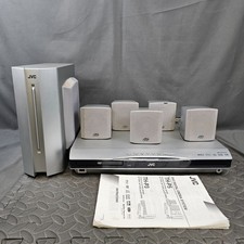 JVC DVD Digital Cinema System TH-P3 5.1Ch Surround Sound Home Theater Silver