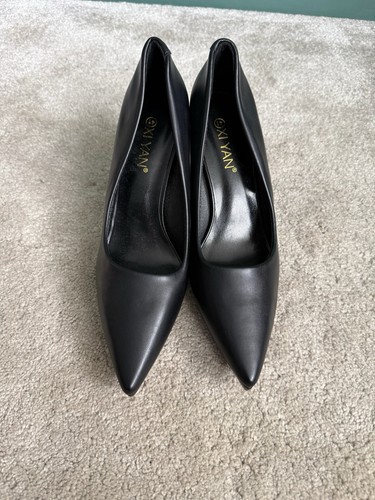 Yan black pointed toe - yan, /