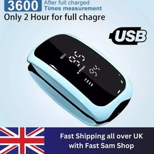 Rechargeable Finger Pulse Oximeter LED Blood Oxygen SpO2 Monitor Heart Rate Hot