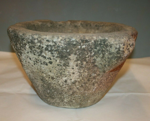 Stone mortar kitchen bowl - stone,