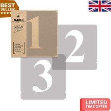 Elegant 12-Pc Numerals Stencil
