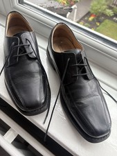 Men’s Black Size 9 Henley Shoes LacedArch Support Fully Padded very comfortable 