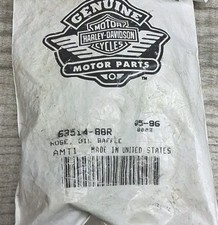 Harley Davidson Sportster XR 750 Hose Oil Baffle NOS Pn 63514-88r