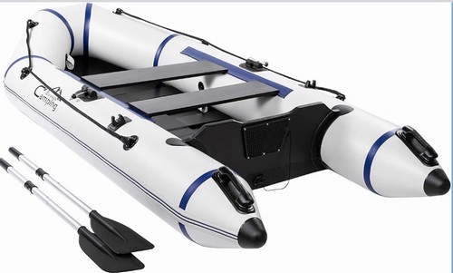 Dinghy with outboard
