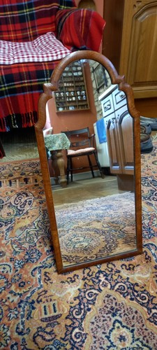 Walnut easel mirror 1900 - walnut,