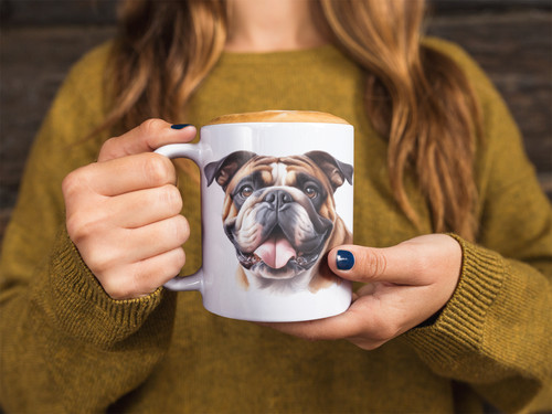 English bulldog mug dogs pets