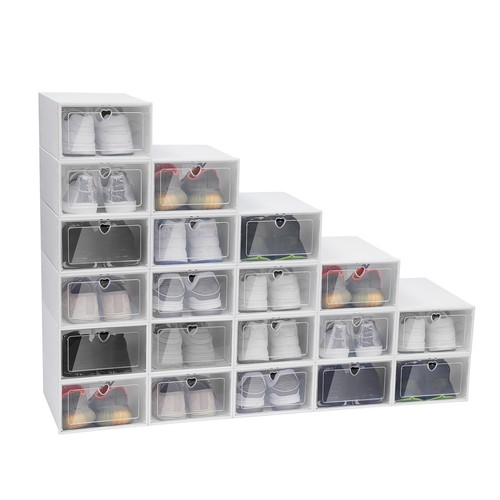 20pcs stackable shoe storage - stackable,