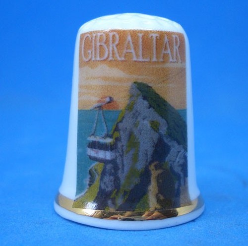 Birchcroft china thimble - china, --