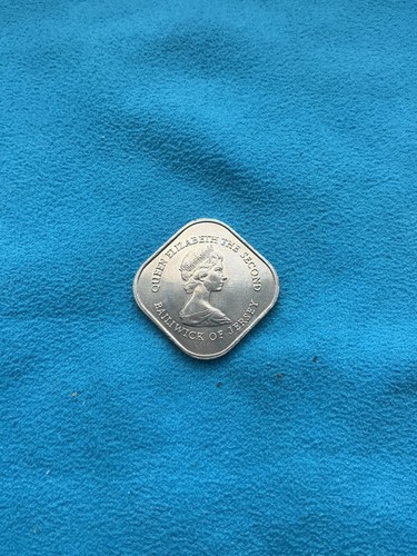1981 jersey square coin - 1981,