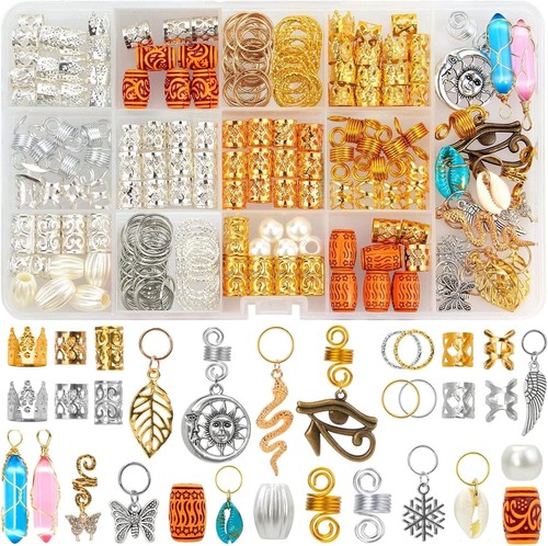 200 pcs hair beads jewelry - 200,