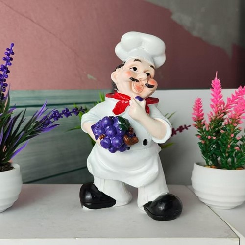 Resin chef figurine - chef,