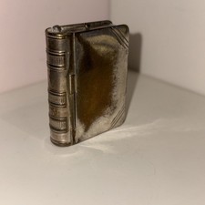 c1910 Silver Plated Vesta Case