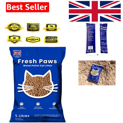 Wood pellet cat litter l - cat, 5