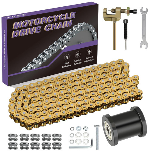 Gold chain mini bike - gold,