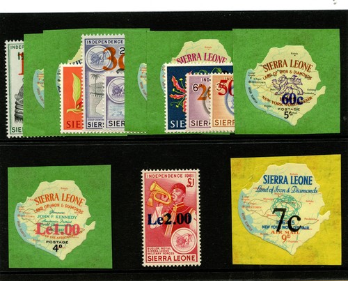 Sierra leone 1964 set - sierra,