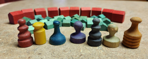 Vintage wwii monopoly tokens - monopoly,