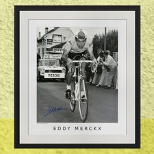 Eddy Merckx Signed Print- Tour