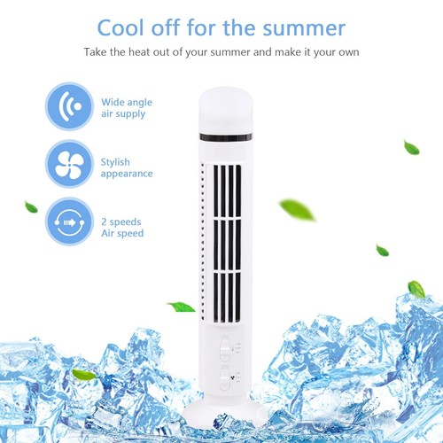 Portable bladeless tower fan - portable,