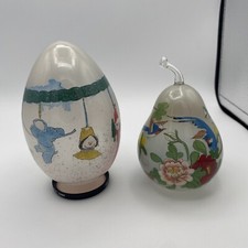 Vintage glass ornament