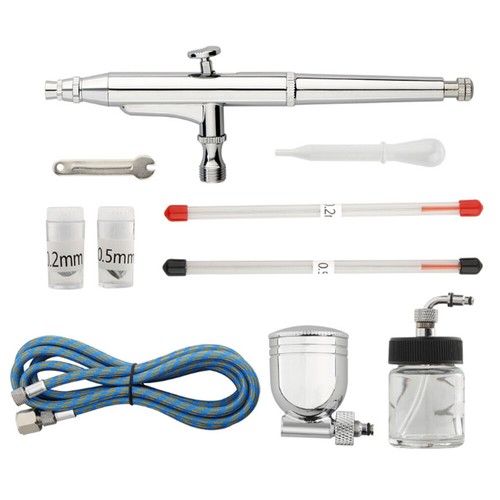 Airbrush kit spray gun dual - kit,