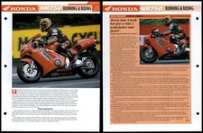 Honda NR750 - Running & Riding - Essential Superbike Data File Page