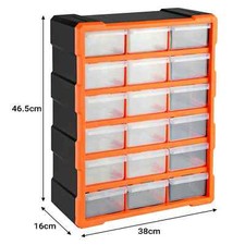 39/60 Multi Drawer Small Parts Storage Cabinet Unit Organiser Garage Tool Box