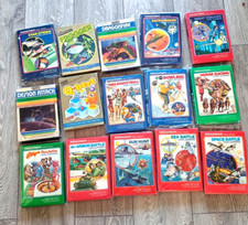 15 Intellivision video games - bundle joblot -  Frogger QBert DragonFire Demon