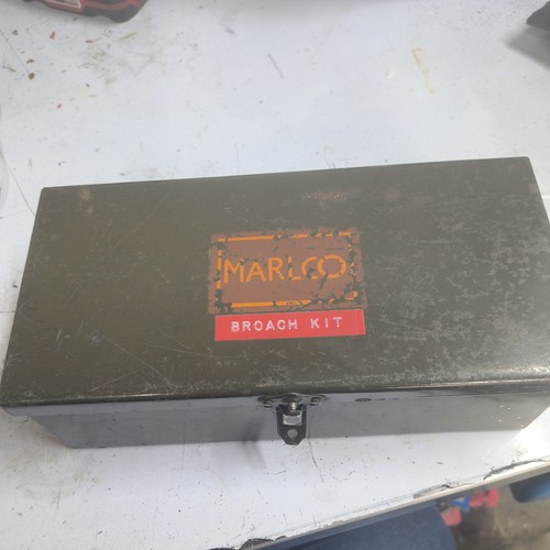 Marlco keyway broach set - no,