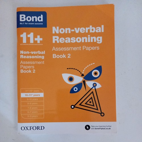 Bond non verbal reasoning - 11+:, non-verbal
