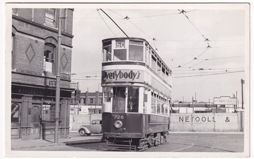 Birmingham corporation tram - corporation,