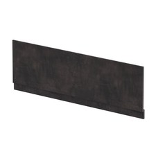 Hudson Reed Bath Front Panel&Plinth Shower Bath Metallic Slate Woodgrain 1800mm