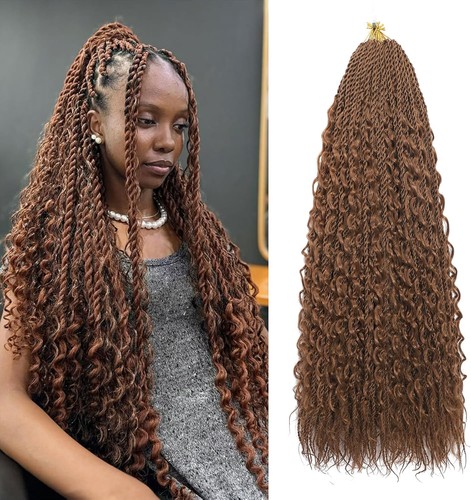 Goddess boho box braids - goddess,