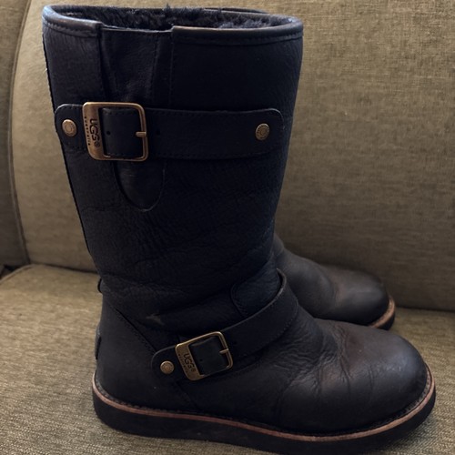 Ugg kensington black leather - ugg,