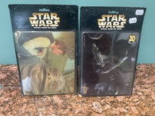 TWO SEALED ORIGINAL STAR WARS OFFICIAL MOUSE MAT SERIES (ONE IS 3D )