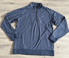 Travis Mathew Quarter Zip Blue Golf Top Size L. (31) 