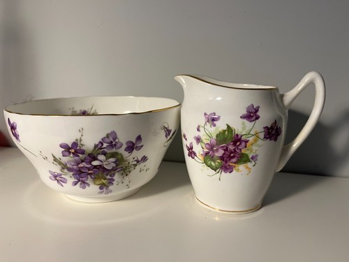 Violet pattern bone china - violet,