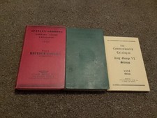 Stamp Catalogues X 3 Old All Unchecked Good Condition For Age 