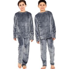 Kids Boys Girls Charcoal Warm