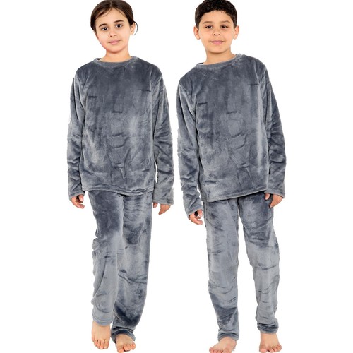 Kids boys girls charcoal warm - kids,