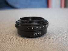 Contarex CRX lens to Canon EOS