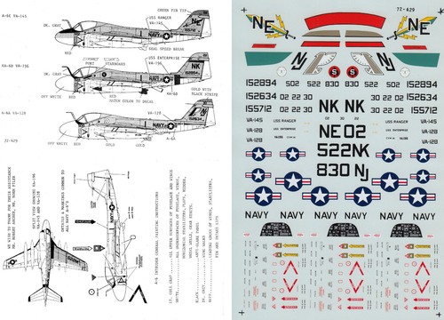 Microscale decals a 6e - decals, 1/72