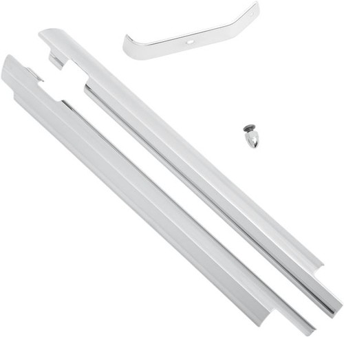 Kuryakyn down tube covers - kuryakyn,