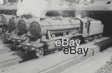 35mm B & W Railway Slide : Stanier 8F 2-8-0 No.48739 at Willesden July 1965