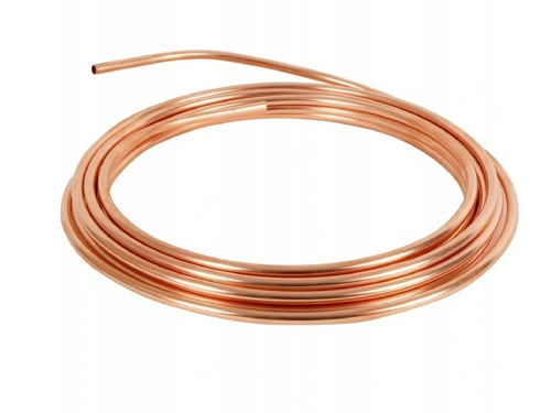 Microbore copper pipe - copper,