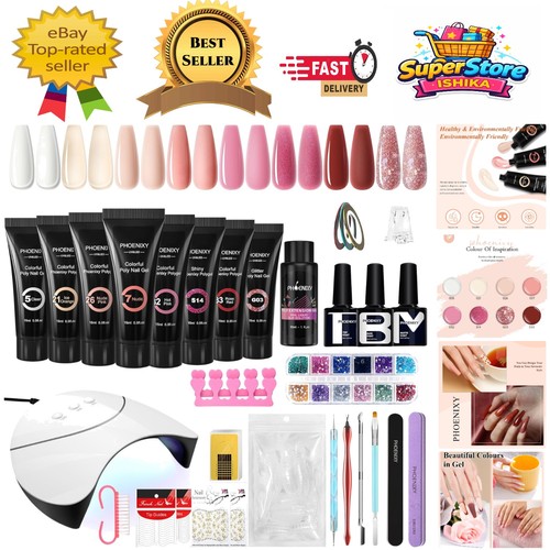 Color poly nail gel - gel, builder