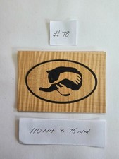Marquetry Veneer Inlay - Cat