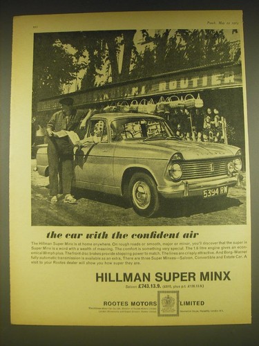 1963 hillman super - super,