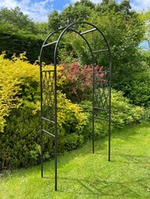 Metal Garden Arch Heavy Duty Rose Climbing Plants Strong Archway Arbour Frame