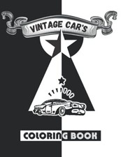 Vintage coloring car - vintage, car's: