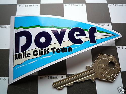 Dover holiday car - car, sticker